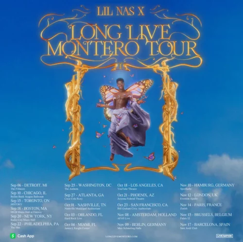 Lil Nas X Kicks Off the Highly-Anticipated “Long Live Montero Tour”